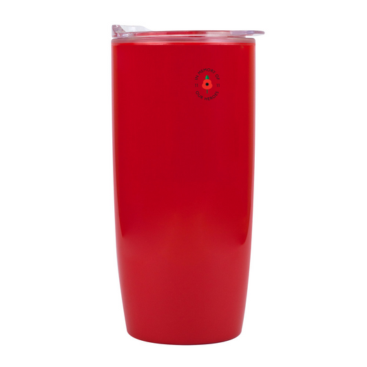 Lest we forget -  Double Walled Drinks Tumbler - 530ml