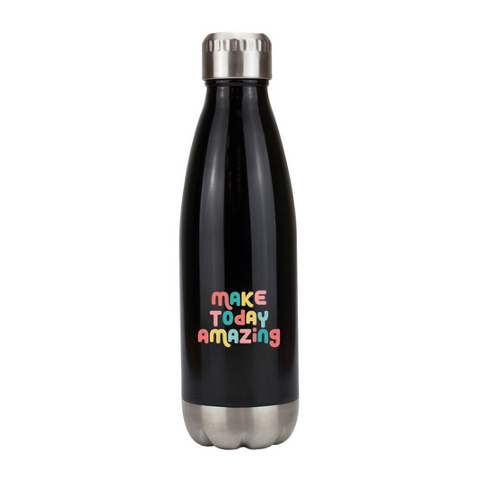 Make Today Amazing Affirmation  - Vacuum Flask with Silver Trim - 500ml