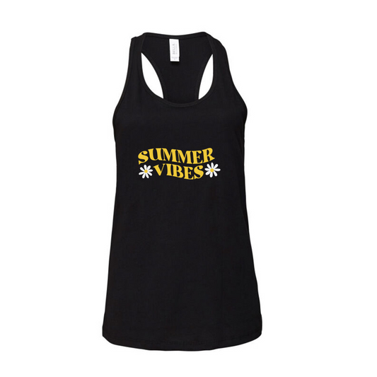 Summer vibes - Ladies Racerback Tank Top