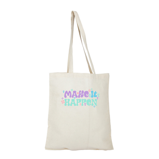 Natural Cotton Tote Bag