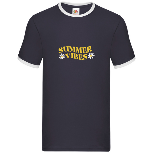 Summer Vibes - Two-Coloured T-Shirt