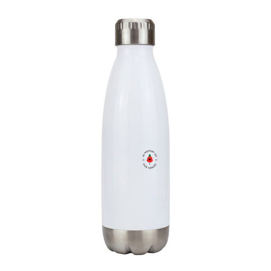 Lest we forget -  Vacuum Flask with Silver Trim - 500ml